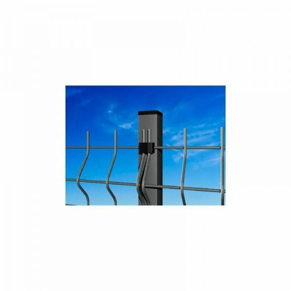 Cl&ocirc;ture rigide gris ferro bulloni lario medium