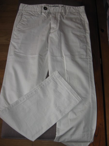 Pantalon chino beige