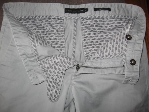 Vente Pantalon chino gris