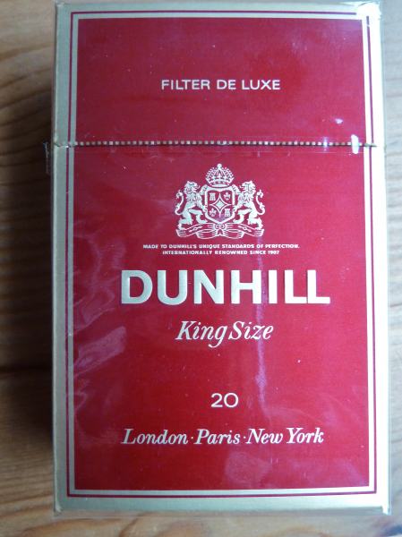 Paquet cigarettes dunhill neuf