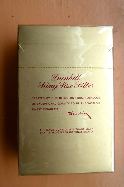 Vente Paquet cigarettes dunhill neuf