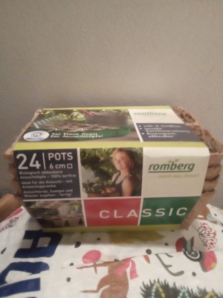 Paquet de 24 pots romberg classic