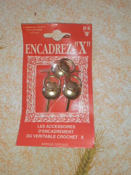 Paquet de 3 anneaux et lacet