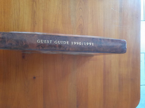 Paris guest guide 1990 / 1991 pas cher