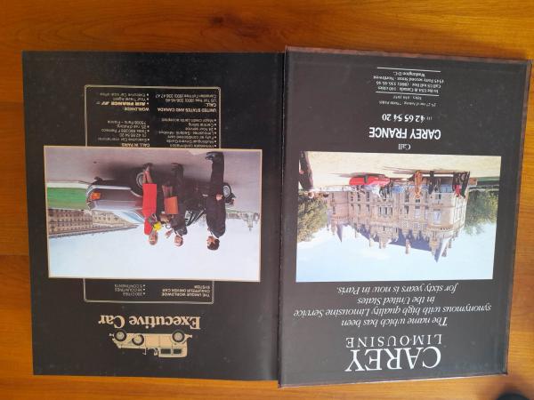 Annonce Paris guest guide 1990 / 1991