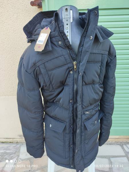 Vente Parka homme petrol industriel noir taille l neuf a