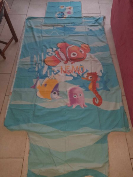 Parure housse de couette n&eacute;mo