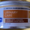 Paté pour  chat urinary care c/d pas cher