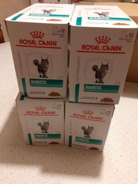 Pâtée royal canin pour chat diabétique pas cher