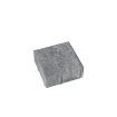 Pavé les vosges brute 15x15x6cm gris nuancé ep.6cm