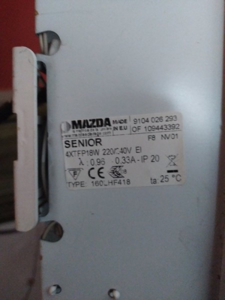 Vente Pavé luminaire ferromagnétique encastrable mazda