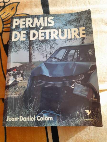 Permis de d&eacute;truire- jean daniel colom