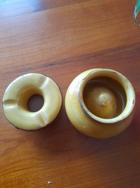 Petit cendrier en c&eacute;ramique pas cher