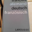 Petit dictionnaire français allemand - larousse