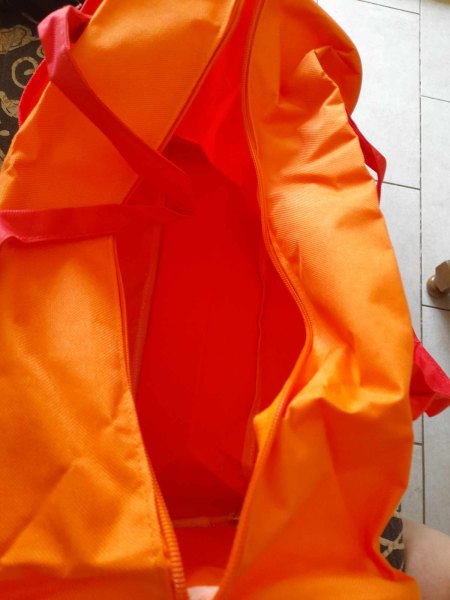 Vente Petit sac de voyage , sac de sport orange