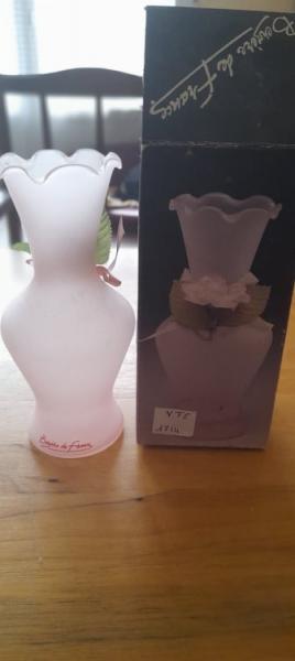 Vente Petit vase en verre berg&egrave;re de france