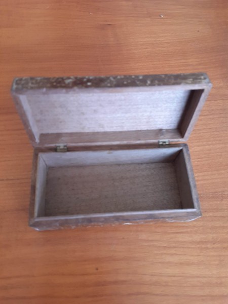 Vente Petite boite en bois &agrave; rafraichir