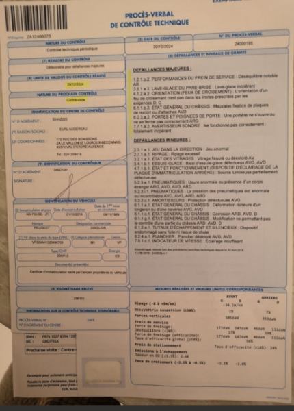 Peugeot 205 essence année 1989