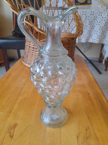 Vente Pichet en verre forme grappe de raisin