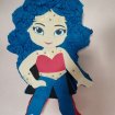 Pinata wonder woman fait main neuf