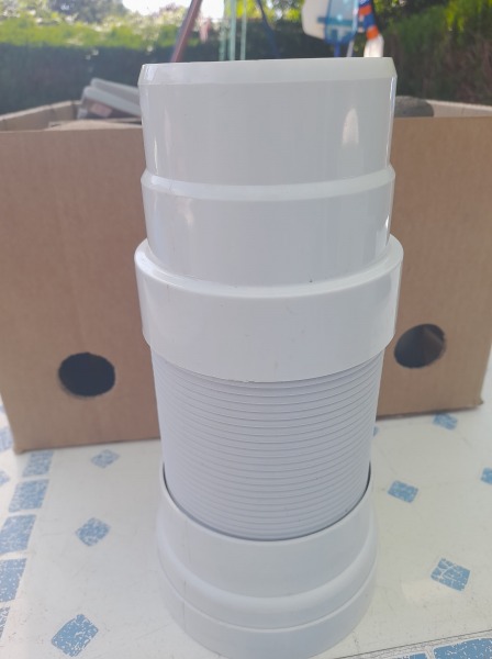 Pipe &agrave; wc extensible