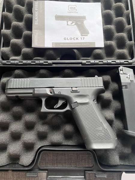 Pistolet automatique à blanc glock17 pak 9m