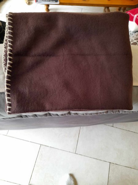 Vente Plaid tout doux 115 x 115 cm
