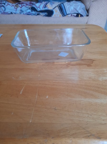 Plat en verre duralex