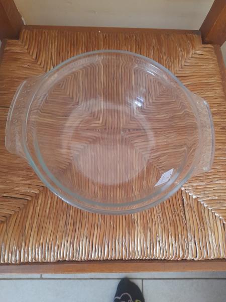 Vente Plat oval en verre pyrex