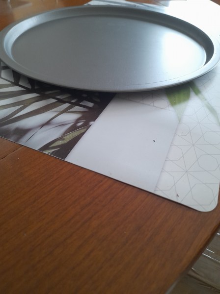 Vente Plateau rond en métal