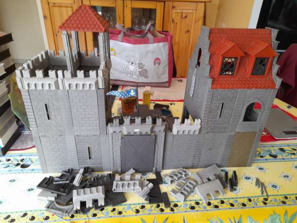 Playmobil 3450 vintage château fort chevalier