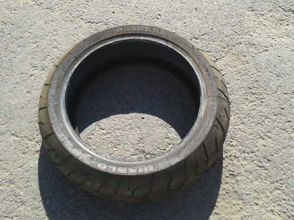 Pneu arri&eacute;re pirelli diablo 180 / 50 / zr 17