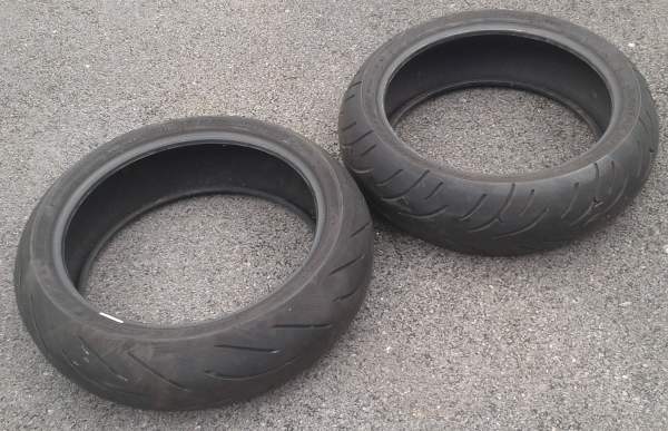 Vente Pneus  arri&eacute;re brigestone d occasion 180/55/zr17