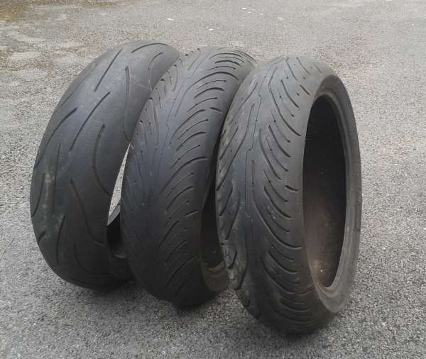 Vente Pneus arri&eacute;re michelin d occasion 180/55/zr17