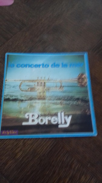 Pochette 45 t jean claude borell "les concerts de"