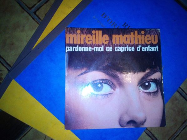 Pochette 45 t mireille mathieu