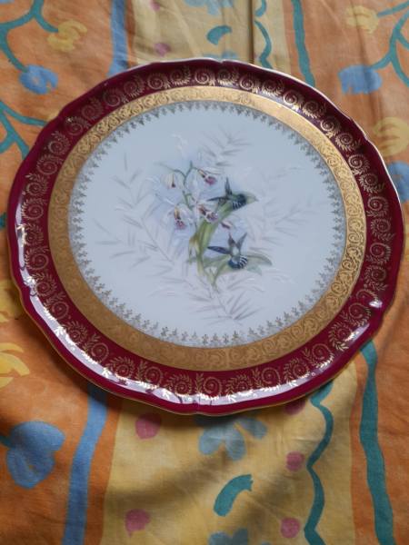 Porcelaine de limoges  ternet - plat de service