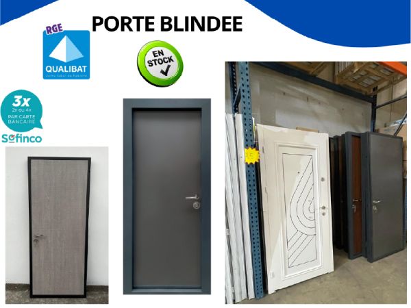 Porte blindée en acier disponible sur agen