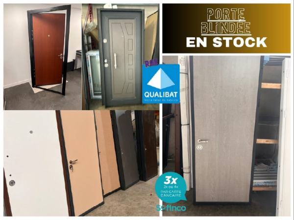 Porte blindée en acier disponible sur aix-les-bain