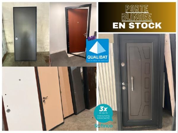 Porte blindée en acier disponible sur annemasse