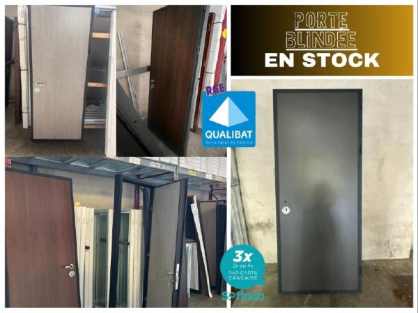 Porte blindée en acier disponible sur aubenas