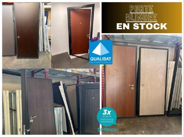 Porte blindée en acier disponible sur bourges