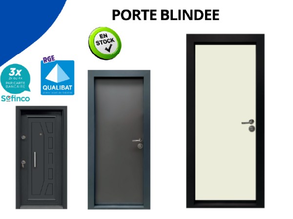 Porte blindée en acier disponible sur carcassonne