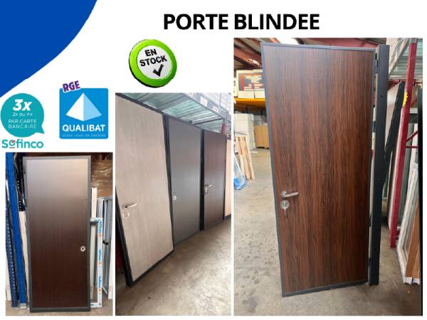 Porte blindée en acier disponible sur castres