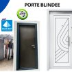 Porte blindée en acier disponible sur caussade