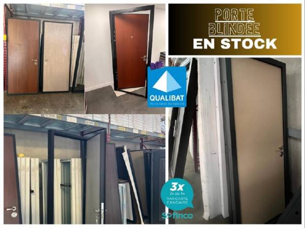 Porte blindée en acier disponible sur drancy