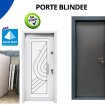 Vente Porte blindée en acier disponible sur fleurance