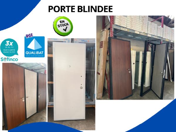 Porte blindée en acier disponible sur foix