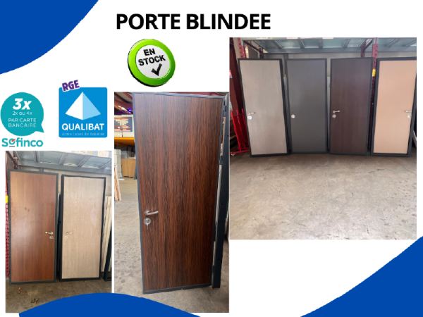 Porte blindée en acier disponible sur franconville