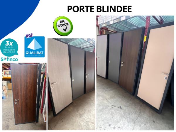 Porte blindée en acier disponible sur gaillac